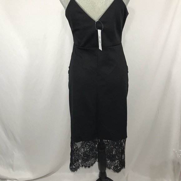 ASOS maternity fitted black dress - Picture 6 of 8